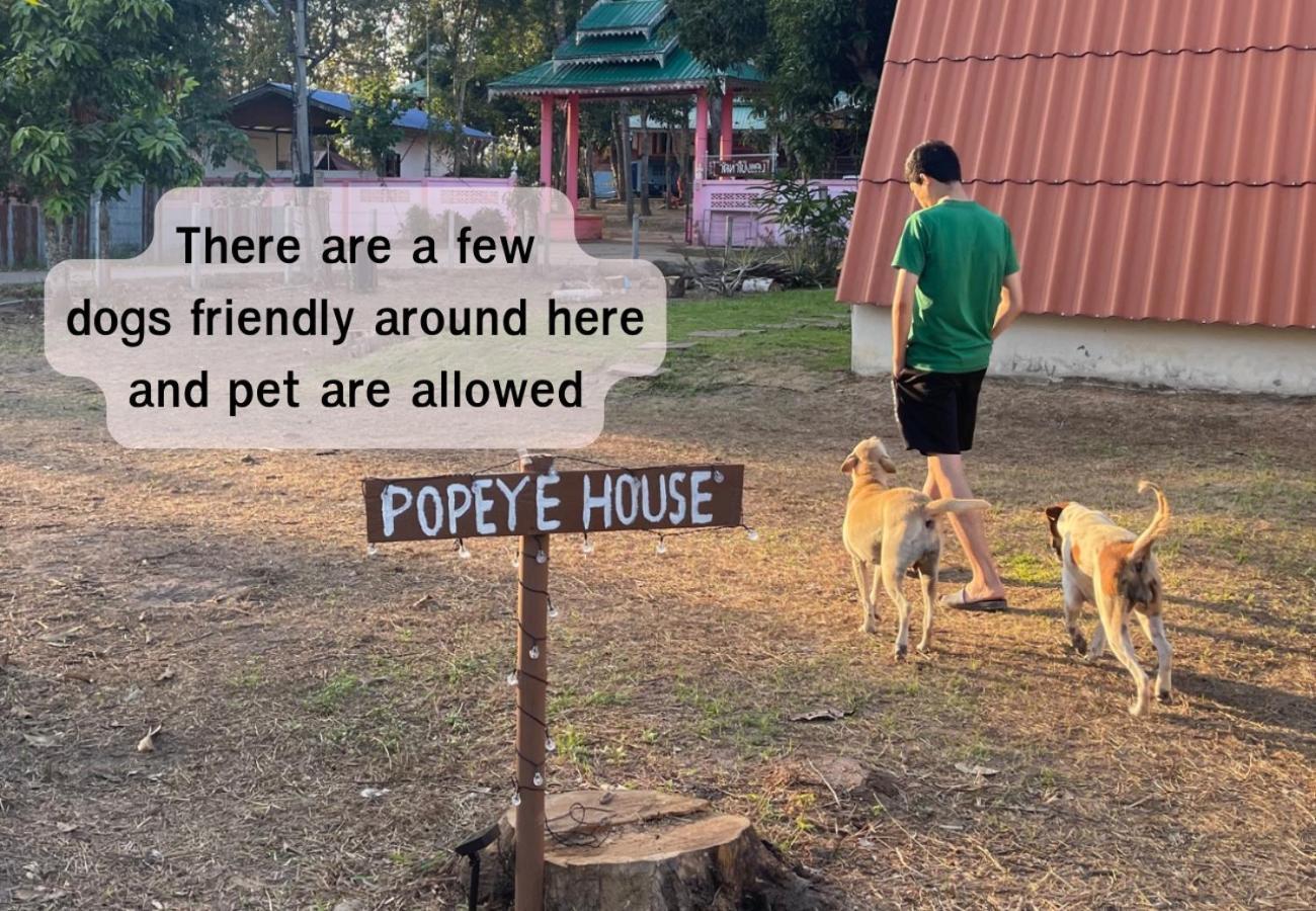 Popeye House Hotell Mae Hong Son Eksteriør bilde
